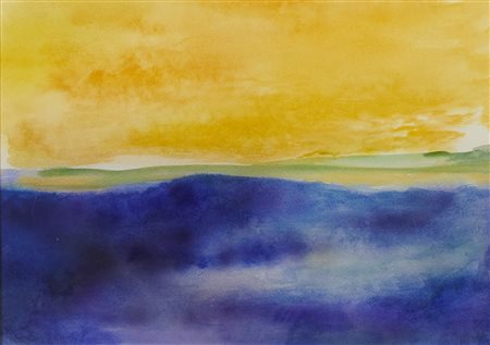 Antonio Corpora, Tramonto sul mare, 2000