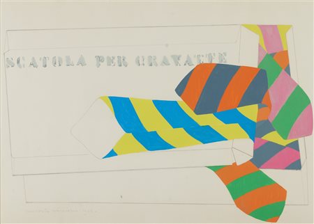 Umberto Buscioni, Scatola per cravatte, 1969