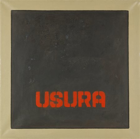 Roberto Barni, Usura, 1969