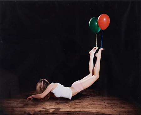 Taylor Wood Sam, “Escape Artist (Green and Red)”, Da série “Escape Artist (Multicoloured)”, 2008