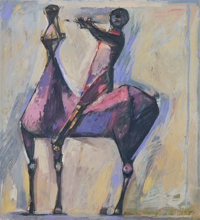 Marino Marini, Cavallo e cavaliere, 1951