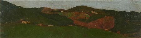 Giuseppe  Abbati, Colline livornesi 