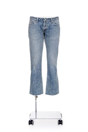 ALEXANDER McQUEEN Rare and iconic bumster jeans DESCRIPTION: Rare and iconic...
