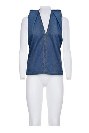 MAISON MARTIN MARGIELA Denim sleeveless top DESCRIPTION: Denim sleeveless top...