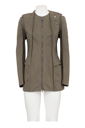 MAISON MARTIN MARGIELA Iconic flat cotton jacket DESCRIPTION: Iconic military...