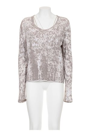 MAISONM ARTIN MARGIELA Rare and iconic trompe l'oeil long sleeve top...