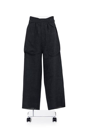 RAF SIMONS Rare cargo trousers DESCRIPTION: Rare grey navy cargo trousers...