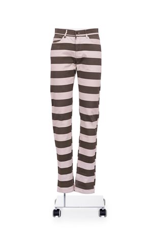 HELMUT LANG Iconic and rare striped trousers DESCRIPTION: Iconic and rare...