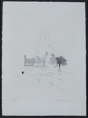 HOCKNEY DAVID (n. 1937) - The glass mountain (Old Rinkrank).