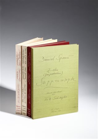 SPOERRI DANIEL (n. 1930) - REZEPT BIBLIOTHEK 1984-1990.
.