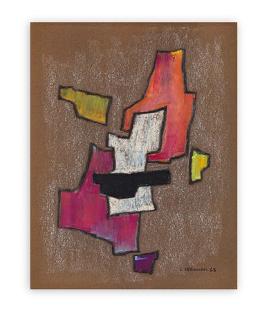 LUIGI VERONESI (1908-1998) - Frammenti N.75, 1963