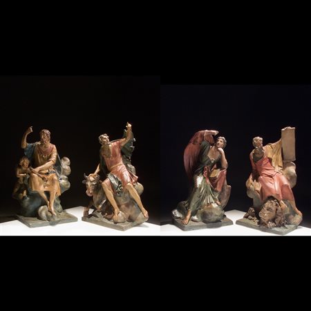 I Quattro Evangelisti, probabile manifattura veneta del XVII secolo