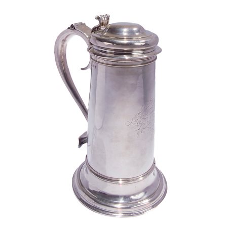 Flagon in argento, Londra 1711 