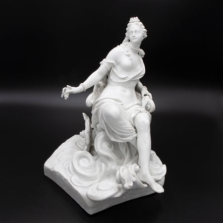 Scultura raffigurante la dea Giunone, probabile Wallendorf 1780-1790