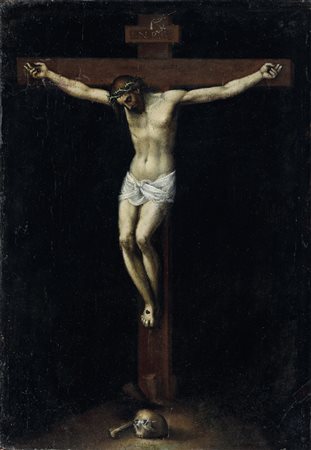 Artista romano del XVI secolo, Crocifissione