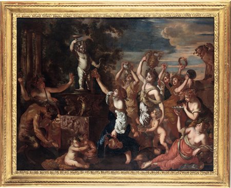 Niccolò de Simone ? Liegi-1677 Napoli, Baccanale
