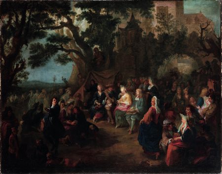 Charles-André van Loo 1705 Nizza-1765 Parigi, Festa di nozze