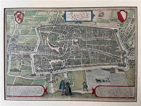 Braun, Georg (1541-1622) & Hogenberg, Frans (1535-1590),  "Utrecht (Trajectum)"