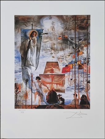 DALI' SALVADOR Spagna 1904 - 1989 "Senza titolo"