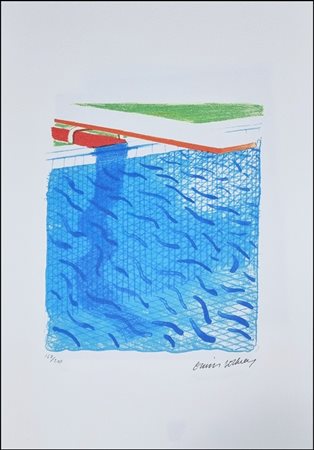 HOCKNEY DAVID Regno Unito 1937 "Senza titolo"