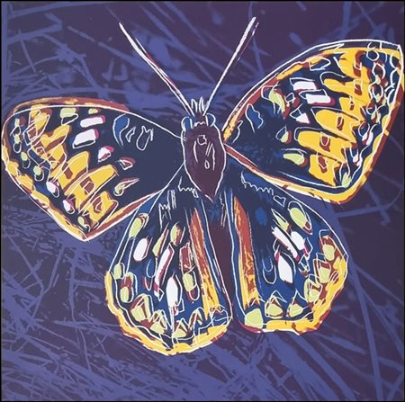 WARHOL ANDY Pittsburgh 1928 - New York 1987 "Butterfly"
