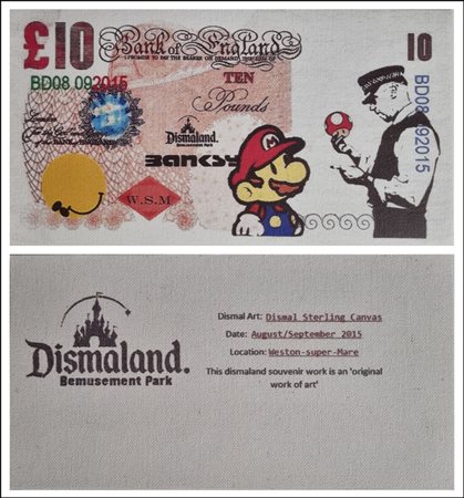 BANKSY Regno Unito XX sec. "Dismal sterling"