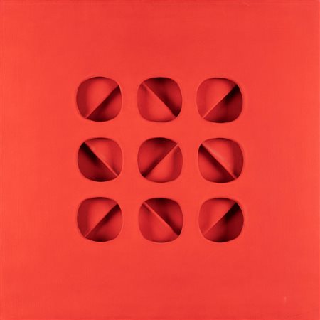 Paolo Scheggi (Settignano 1940-Roma 1971)  - Intersuperficie curva, 1966