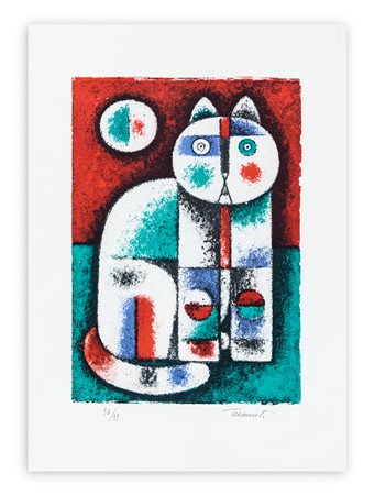 GUERRINO TRAMONTI (1915-1992) - Gatto
