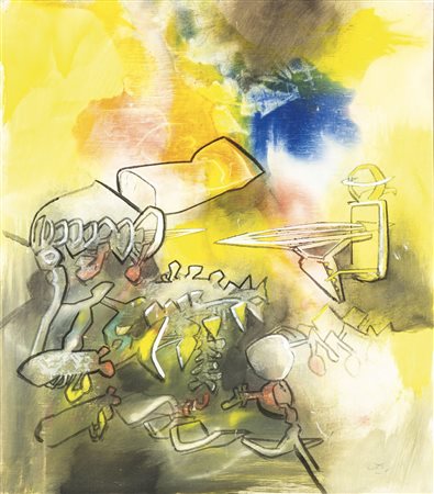 Roberto Sebastian Antonio Matta, Cadeau enflamment, 1976