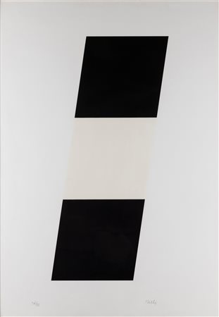 Ellsworth Kelly, Black/White black, 1980