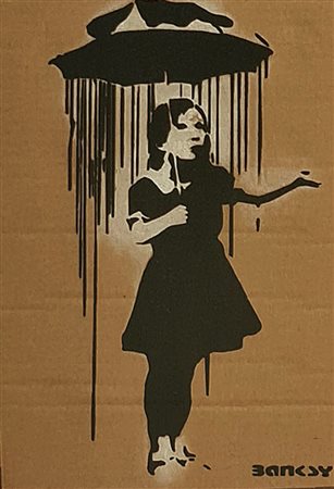 Dismaland Souvenir, 'Rain Girl', 2015