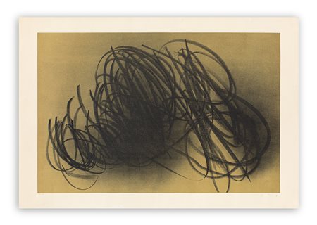 HANS HARTUNG (1904-1989) - L 1970-9 / Farandole, suite A, pl. IX, 1970