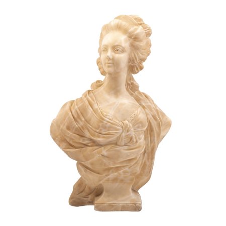ADOLFO CIPRIANI, Mezzobusto femminile, Scultura in marmo
