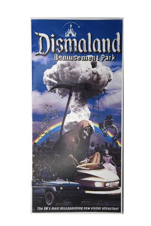 DISMALAND PARK mappa brochure, cm 21x29,5 Proveniente dall'evento di Weston...