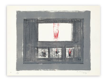 EMILIO SCANAVINO (1922-1986) - Senza Titolo, 1959