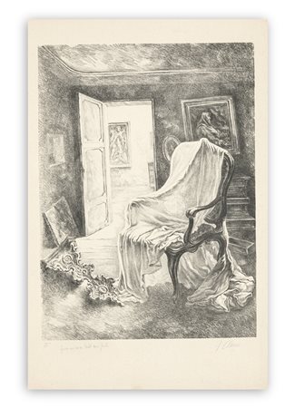 FABRIZIO CLERICI (1913 - 1993) - Furto in casa dell'arciprete, 1942