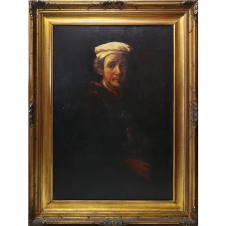 Copia da autoritratto di Rembrandt