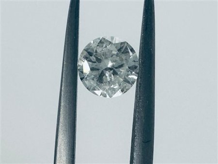 DIAMANTE 0,55 CT COLORE I - PUREZZA I1 - TAGLIO BRILLANTE - CERTIFICATO...