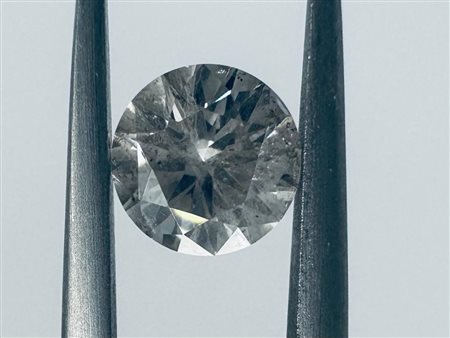 DIAMANTE 0,81 CT CHIARO MARRONE - PUREZZA SI3 - TAGLIO BRILLANTE -...