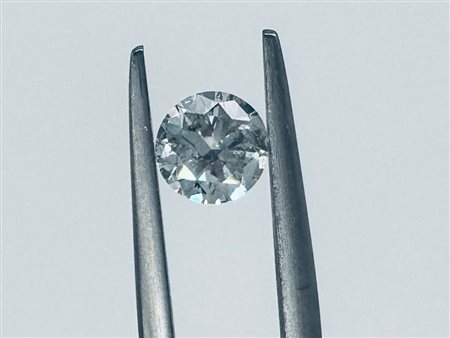 DIAMANTE 0,7 CT COLORE J,CHIARO GRIGIO - PUREZZA SI2 - TAGLIO BRILLANTE -...