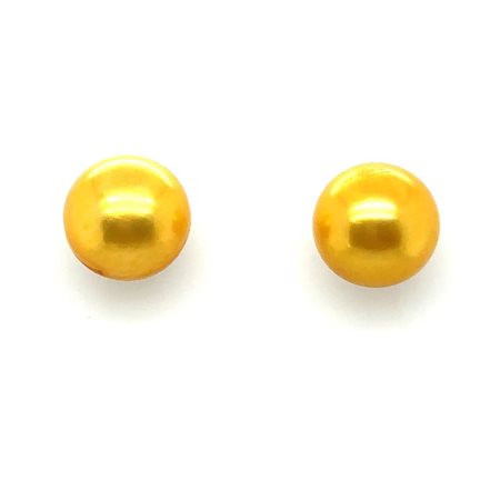 ORECCHINI IN ORO BIANCO 14K 7.05 GR CON PERLE CERTIFICATO ID - AI30507