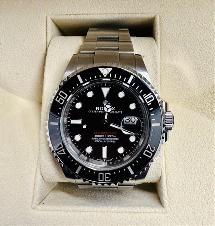 ROLEX SEADWELLER SCRITTA ROSSA 126600 CON GARANZIA