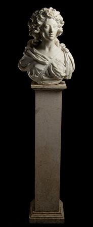 Busto Luigi XVI in marmo -  Italia, XVIII secolo