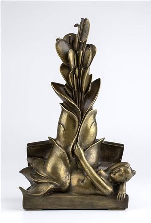 Scultura in bronzo "Depiction of a Prize for Cartier " - ANDRÈ BARELIER 1985