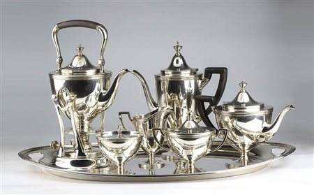 Servizio da tè e caffe in argento - 1907-1947, argentiere TIFFANY & Co.