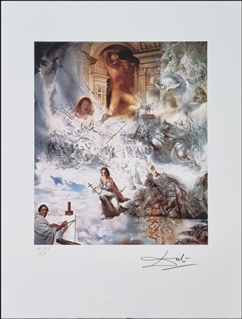 DALI' SALVADOR Spagna 1904 - 1989 "Senza titolo"