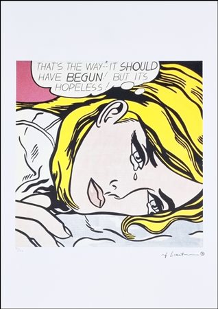 LICHTENSTEIN ROY New York 1923 - 1997 "Senza titolo"