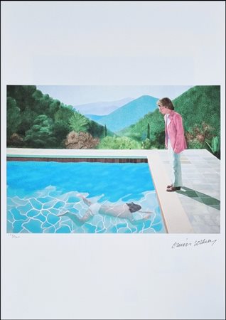 HOCKNEY DAVID Regno Unito 1937 "Senza titolo"