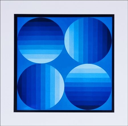 VASARELY VICTOR Ungheria 1906 - Parigi 1997 "Senza titolo"