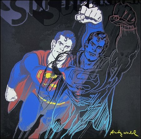 WARHOL ANDY Pittsburgh 1928 - New York 1987 "Superman"